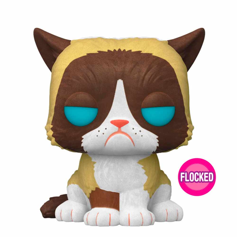 Foto de Funko Pop Exclusivo Icons - Grumpy Cat 60 (Flocked)