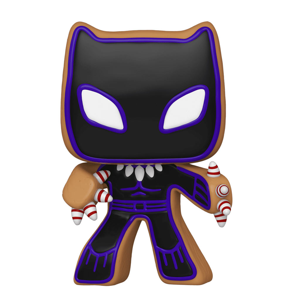 Foto de Funko Pop Marvel Holiday - Gingerbread Black Panther 937 (Muñequito de Jengibre - Navidad)