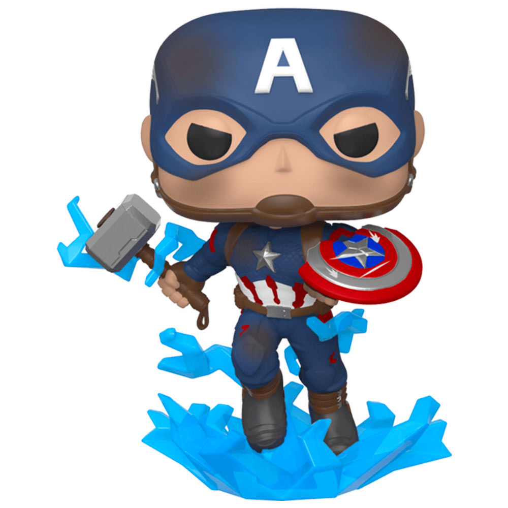 Foto de Funko Pop Marvel - Captain America con Mjolnir 573 (Avengers Endgame)