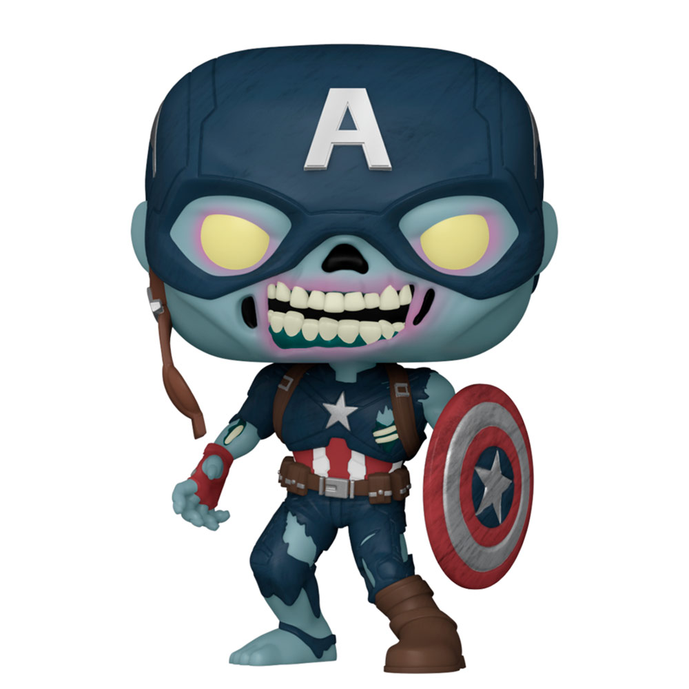 Foto de Funko Pop Marvel What If...? - Zombie Captain América 941 (Marvel Zombies)