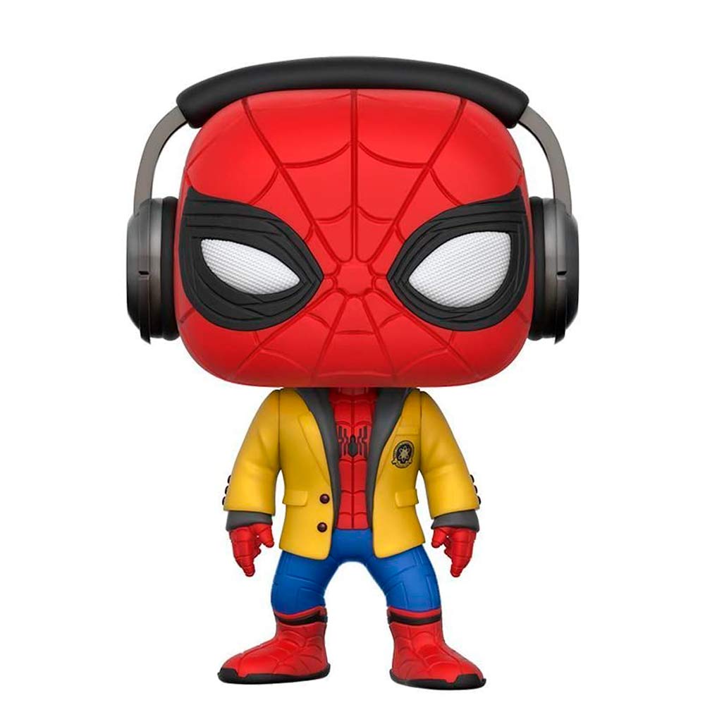 Foto de Funko Pop Spiderman Homecoming - Spiderman 265 (con casaca y audífonos)