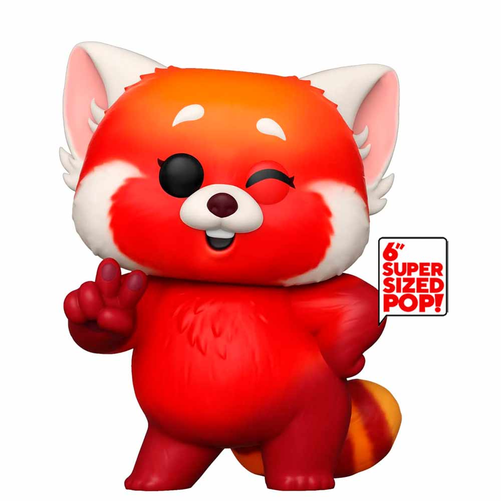 Foto de Funko Pop Super Sized Disney Pixar Turning Red - Red Panda Mei 1185 (6 Pulgadas)