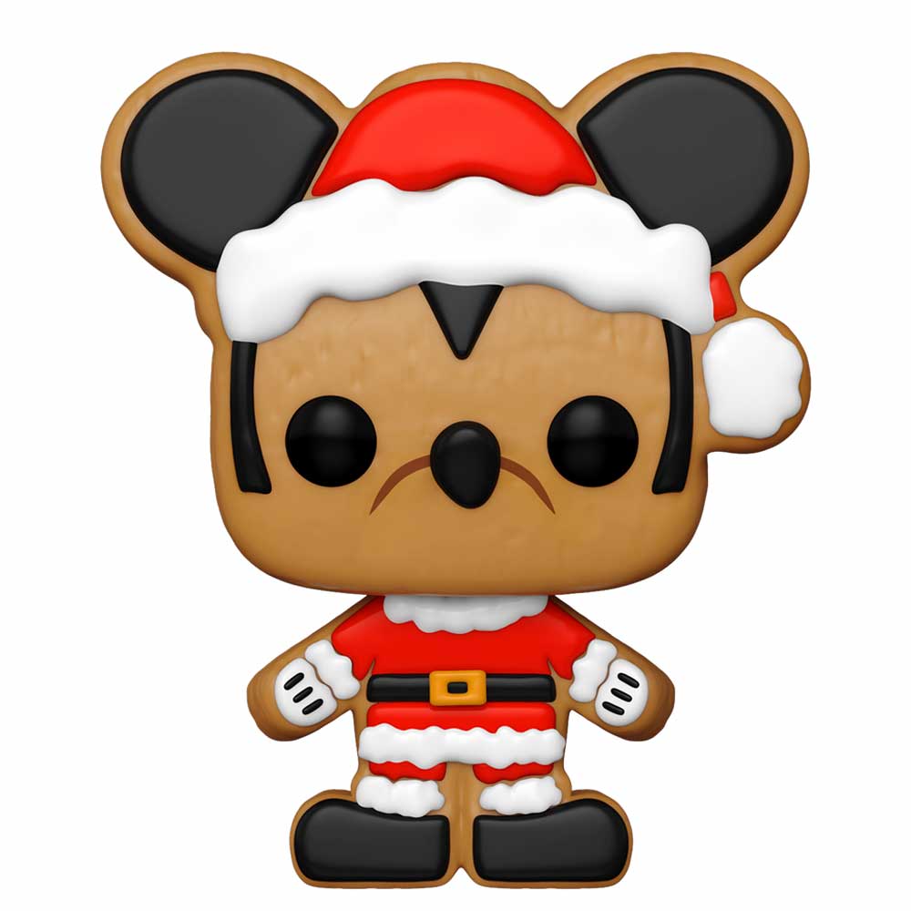 Foto de Funko Pop Disney Holiday - Santa Mickey Mouse Gingerbread 1224 (Galleta de jengibre - Navidad 2023)