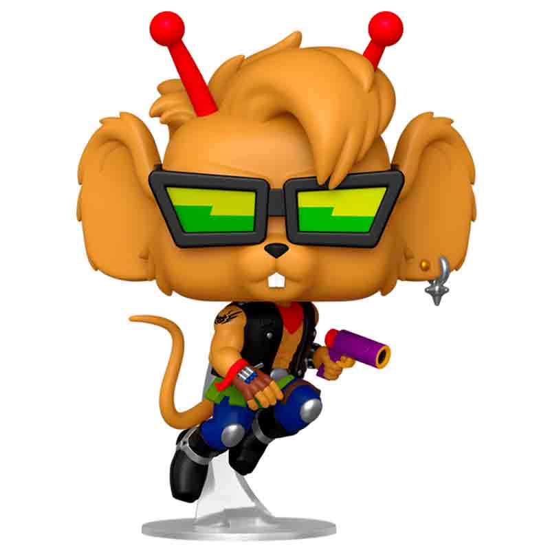 Foto de Funko Throttle (Motorratones) Biker Mice From Mars Funko Pop 1937 Los motorratones de Marte - PREVENTA