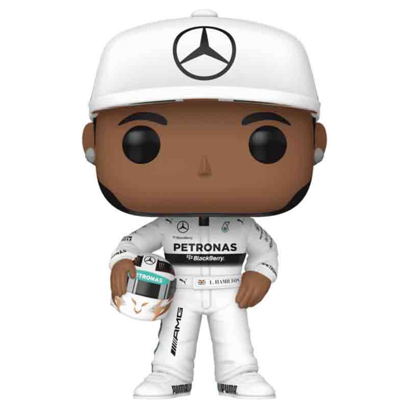 Foto de Funko Lewis Hamilton with Helmet Formula 1 Mercedes-AMG Petronas Team F1 Funko Pop 09 Escuderia Mercedes AMG Racing f1