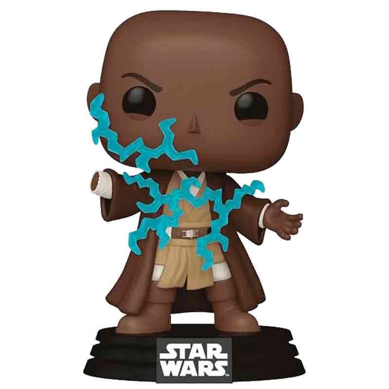 Foto de Funko Mace Windu Star Wars Impressions Funko Glows in the Dark Pop Exclusivo 788 Mestro Jedi Windu sin brazo brilla en la oscuridad Starwars la guerra de las galaxias EXCLUSIVE - PREVENTA