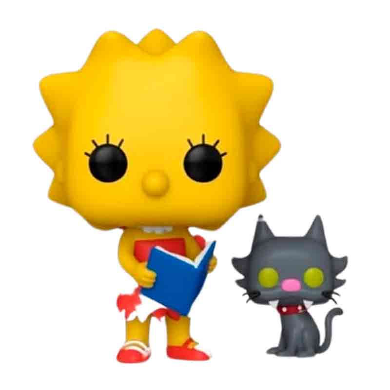 Foto de Funko Lisa Simpson with Snowball II The Simpsons Funko Pop 1740 los simpson tv serie con gato Bola de Nieve - PREVENTA