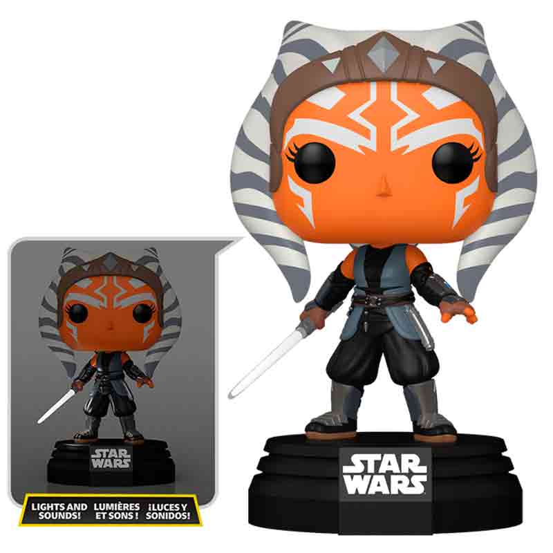 Foto de Funko Ahsoka Tano (Lighst Up!) Star Wars SFX Premium Funko Pop 794 La Guerra de las Galaxias starwars con luz y sonido propio - PREVENTA