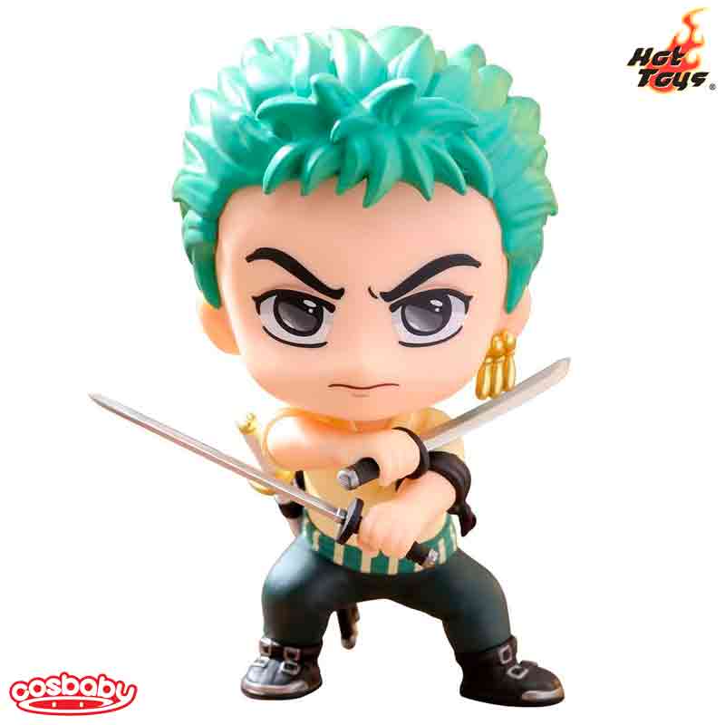 Foto de Cosbaby Roronoa Zoro (Bobble Head) Netflix One Piece Live Action Series Hot Toys Cosbaby S Mini Figura onepiece nakama