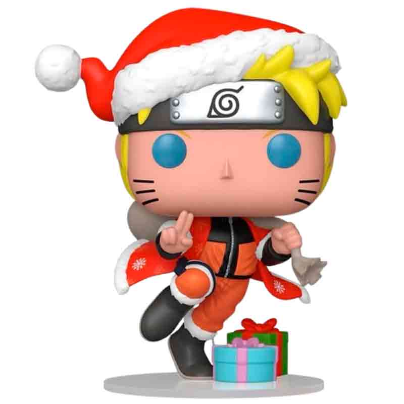 Foto de Funko Naruto Uzumaki (Holiday) Anime Naruto Shippuden Funko PLUS Pop 2049 Naruto ninja shinobi papa noel santa claus navidad 2025