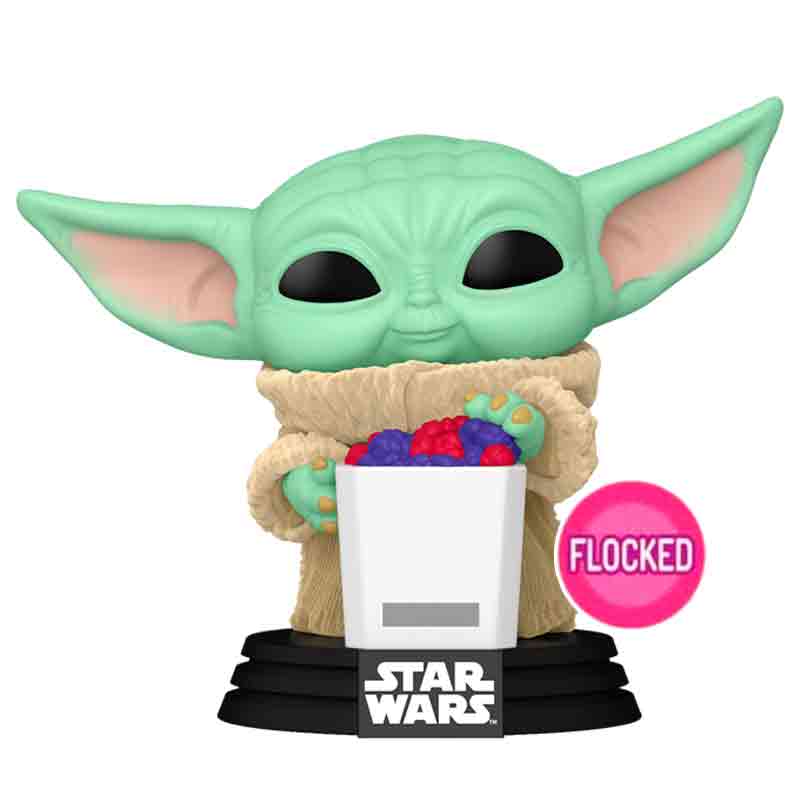 Foto de Funko Grogu with Snack (Flocked) Star Wars The Mandalorian and The Grogu Movie Funko Pop Exclusivo 825 StarWars pelicula 2026 mando con baby yoda con dulce la guerra de las galaxias - PREVENTA