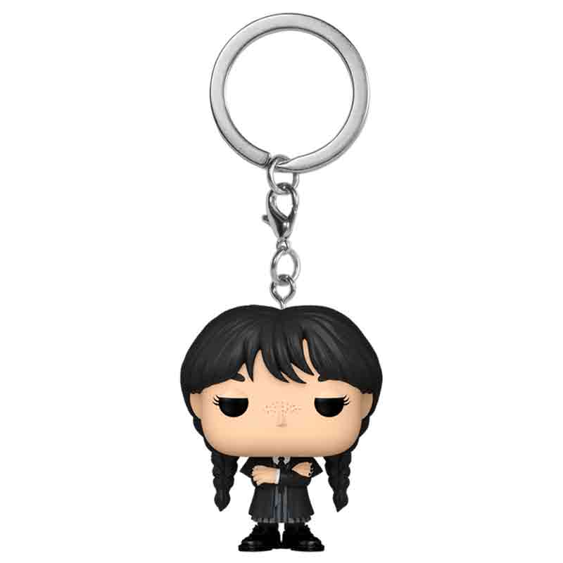 Foto de Funko Wednesday Addams (Merlina) Netflix Wednesday Season 2 Series Funko Keychain Pop Llavero Merlina Serie temporada dos - PREVENTA