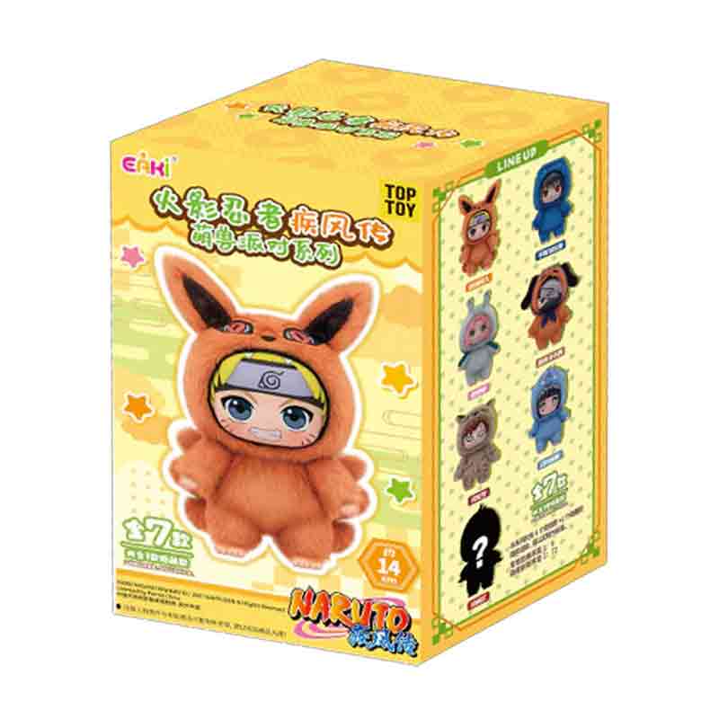Foto de CAJA SORPRESA: Naruto Beast Party Plush (Estilo Labubu Monsters) Eaki Top Toy Blind Box Ninkai Taisen Series