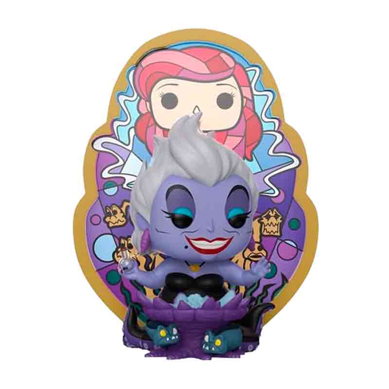 Foto de Funko Ursula (Stained Glass) Disney Villains Funko Deluxe Pop 1638 Villana de La Sirenita Ariel ventana de vidrio Villanos the little marmaid