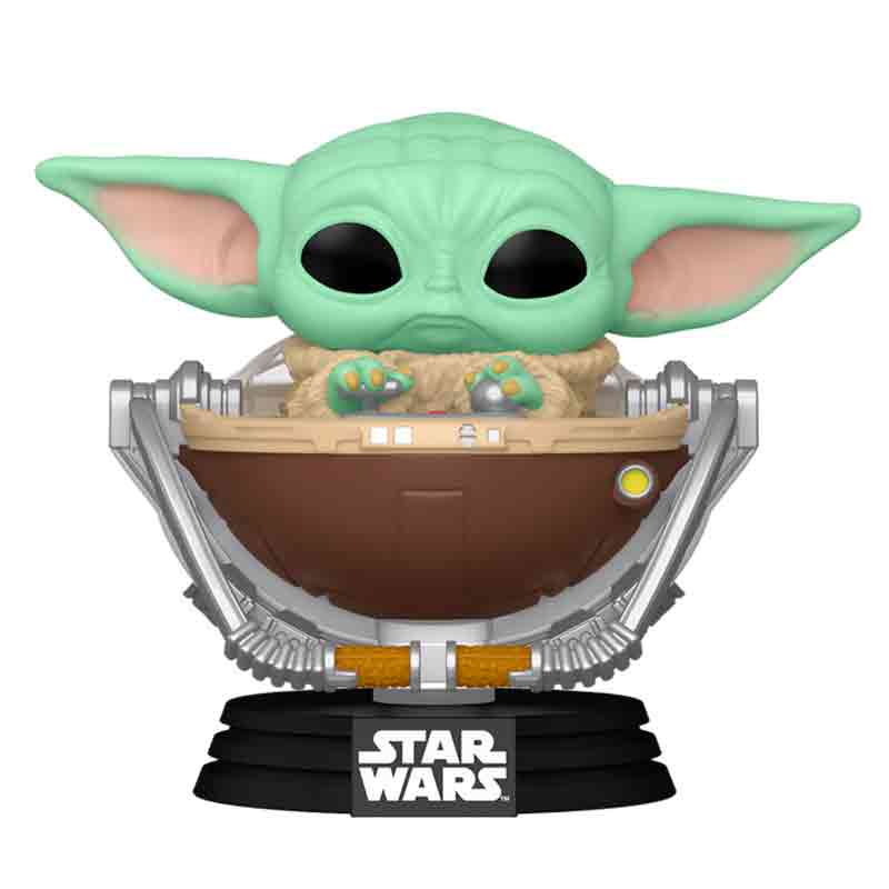Foto de Funko Grogu in Pram - Star Wars The Mandalorian and The Grogu Movie Funko Pop 823 StarWars pelicula 2026 mando con baby yoda en coche cuna la guerra de las galaxias - PREVENTA