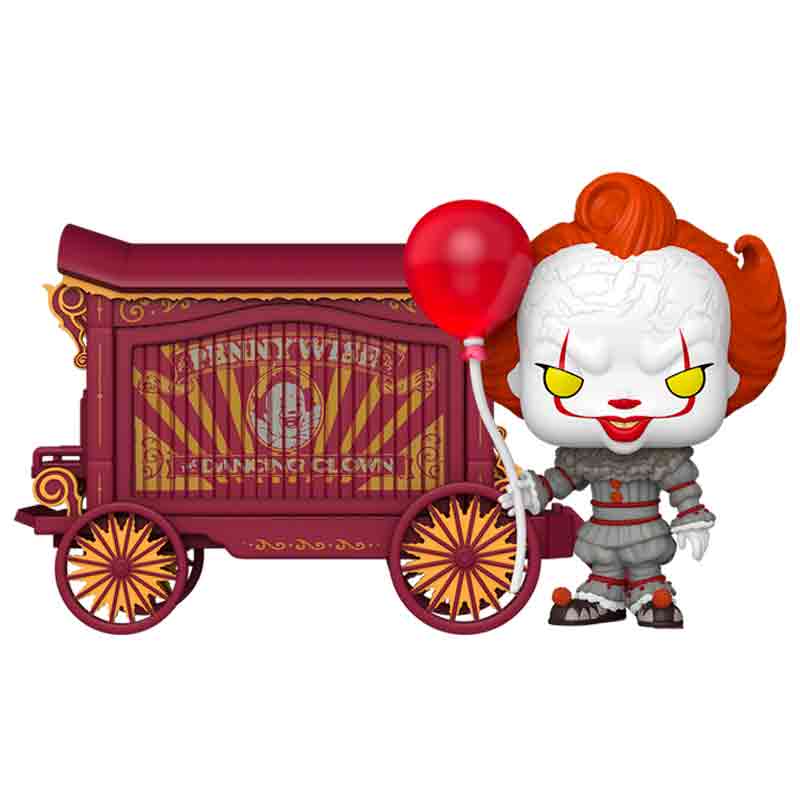 Foto de Funko Pennywise and Wagon HBO Original IT Welcome to Derry Series Funko Town Pop 49 El Payaso eso con globo It bienvenidos a derry serie stephen king terror - PREVENTA