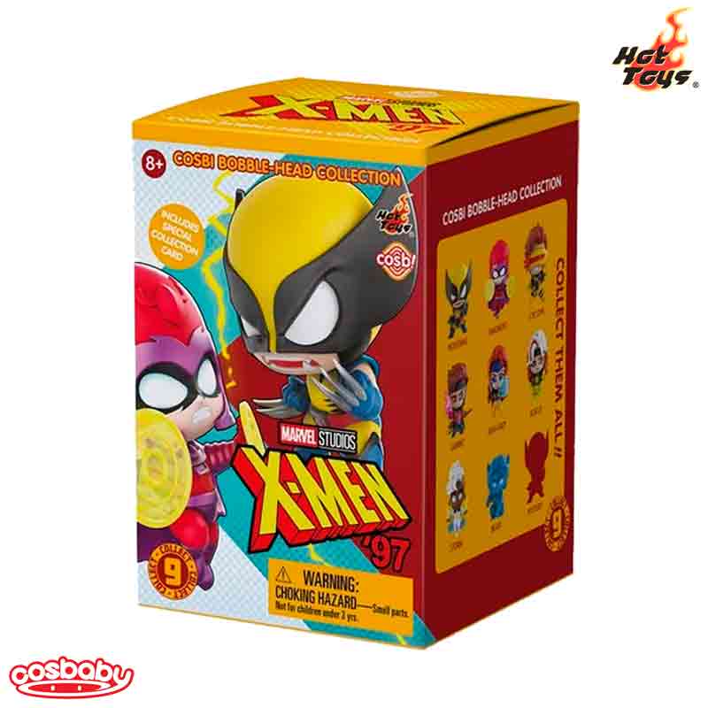 Foto de CAJA SORPRESA: Cosbaby X-Men 97 (Bobble Head) Hot Toys Cosbi S Mini Figura Blind Box Marvel Studios XMEN Serie animada Mutantes