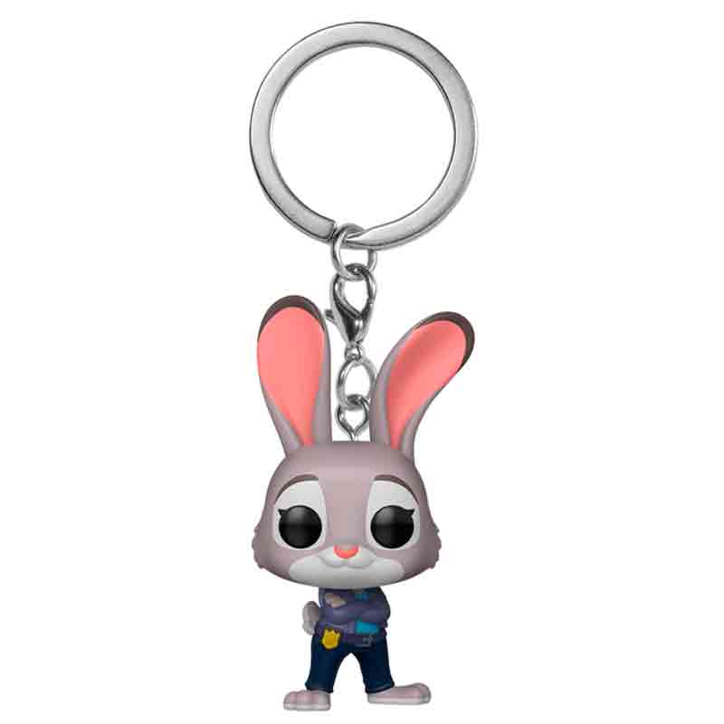 Foto de Funko Judy Hopps Disney Zootopia 2 Funko Keychain Pop - Llavero Pop! Pelicula animada de disney la conejita policia oficial hops coneja - PREVENTA