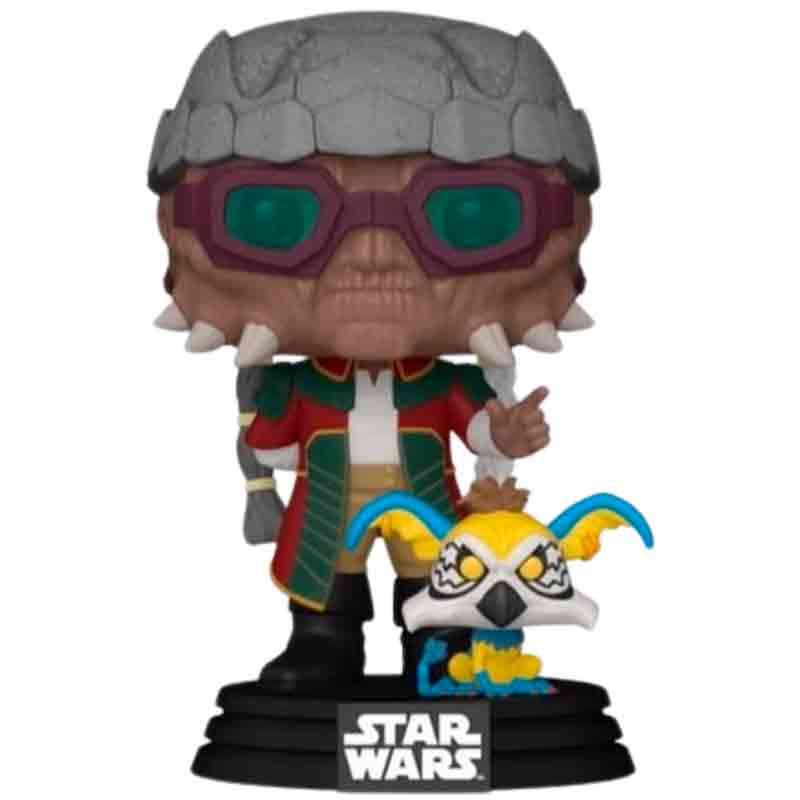 Foto de Funko Hondo Ohnaka & Pikk Star Wars The Clone Wars Funko Pop 808 La Guerra de las Galaxias la guerra de los clones serie animada starwars lider pirata weequay contrabandista - PREVENTA