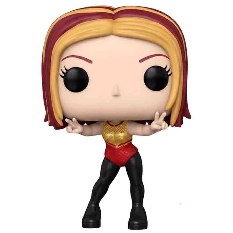 Foto de Funko Ginger Spice (Geri Halliwell) Spice Girls Wannabe 30th Anniversary Funko Pop 503 30 aniversario de las SpiceGirls videoclip music video wannabe outfits