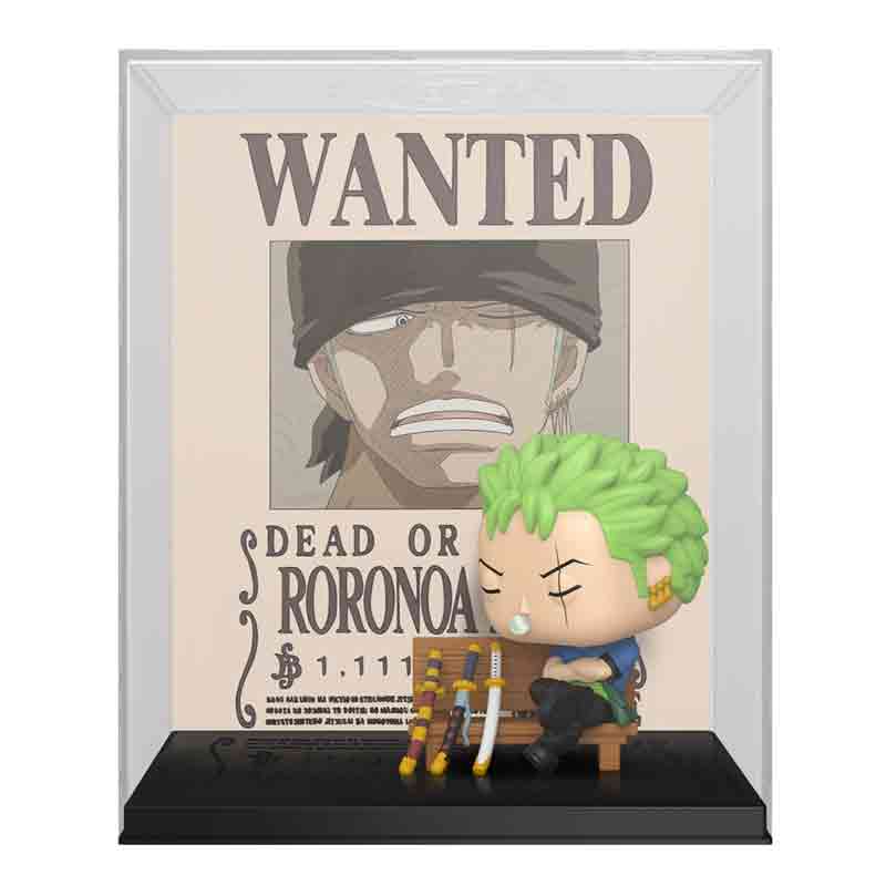 Foto de Funko Roronoa Zoro (Wanted) Anime One Piece Funko Cover Pop Exclusivo 2124 onepiece cazador de piratas mugiwara se busca recompensa - PREVENTA