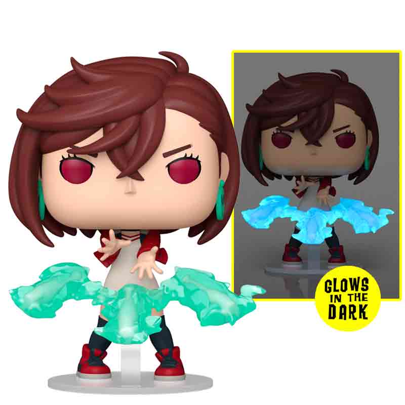 Foto de Funko Momo Ayase (GITD) Anime DanDaDan Funko GLow in the Dark Pop Exclusivo 2153 dan da dan la chica psiquica momochan brilla en la oscuridad - PREVENTA