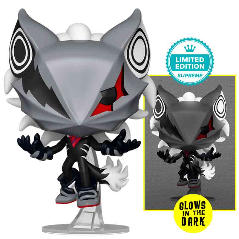 Foto de Funko Infinite GITD - Sonic the Hedgehog Games Funko Pop Exclusivo Supreme 1139 sonic el erizo azul chacal mercenario y villano Sonic Forces infinito - PREVENTA