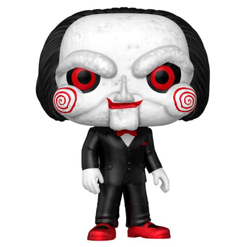 Foto de Funko Billy the Puppet with Glitter Shoes Saw Movie Funko Pop Exclusivo 1823 terror marioneta billy con zapatos rojos brillantes El juego del miedo pelicula exclusive - PREVENTA