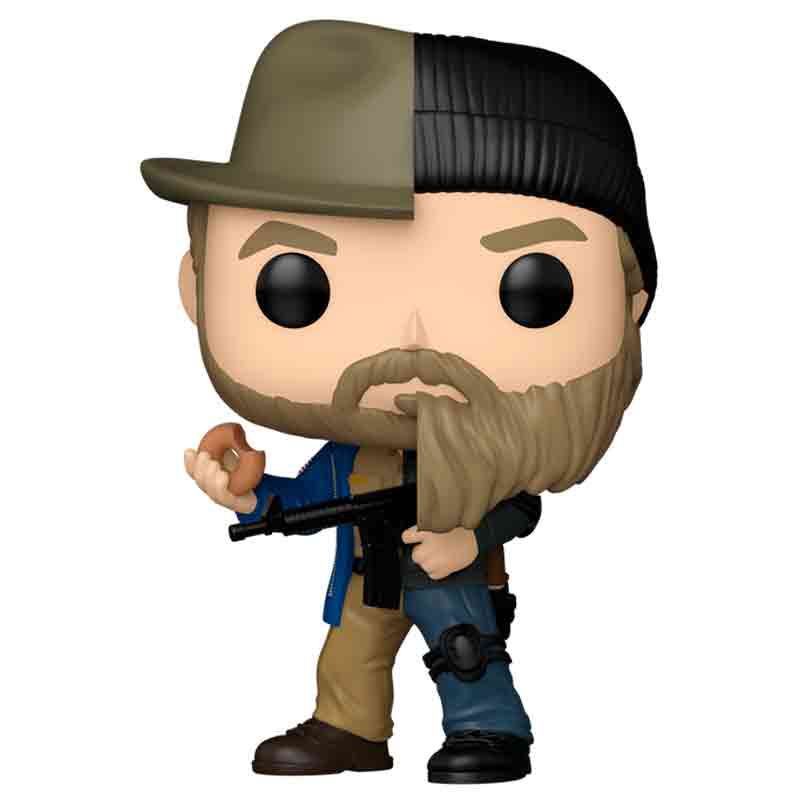 Foto de Funko Jim Hopper (Split) Netflix Stranger Things Series Funko Pop 1907 strangerthings serie temporada 5 cinco mitad hopper - PREVENTA