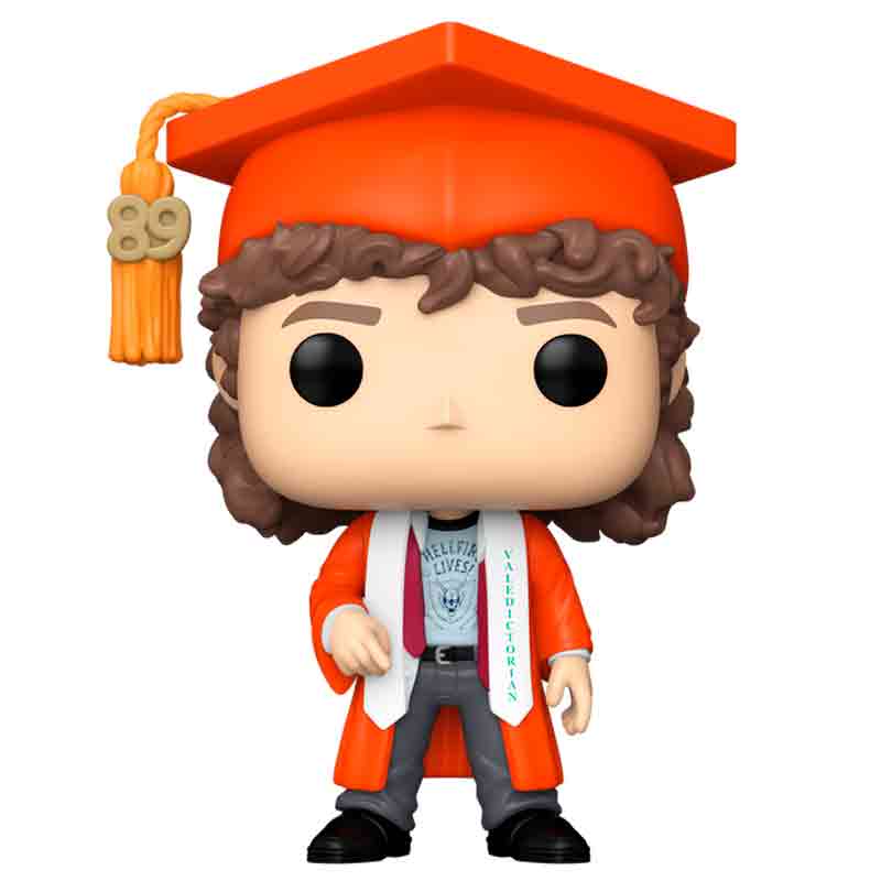 Foto de Funko Dustin Henderson Graduation (Season 5) Netflix Stranger Things Series Funko Pop 1887 strangerthings serie temporada 5 cinco dustin con tunica de graduacion - PREVENTA