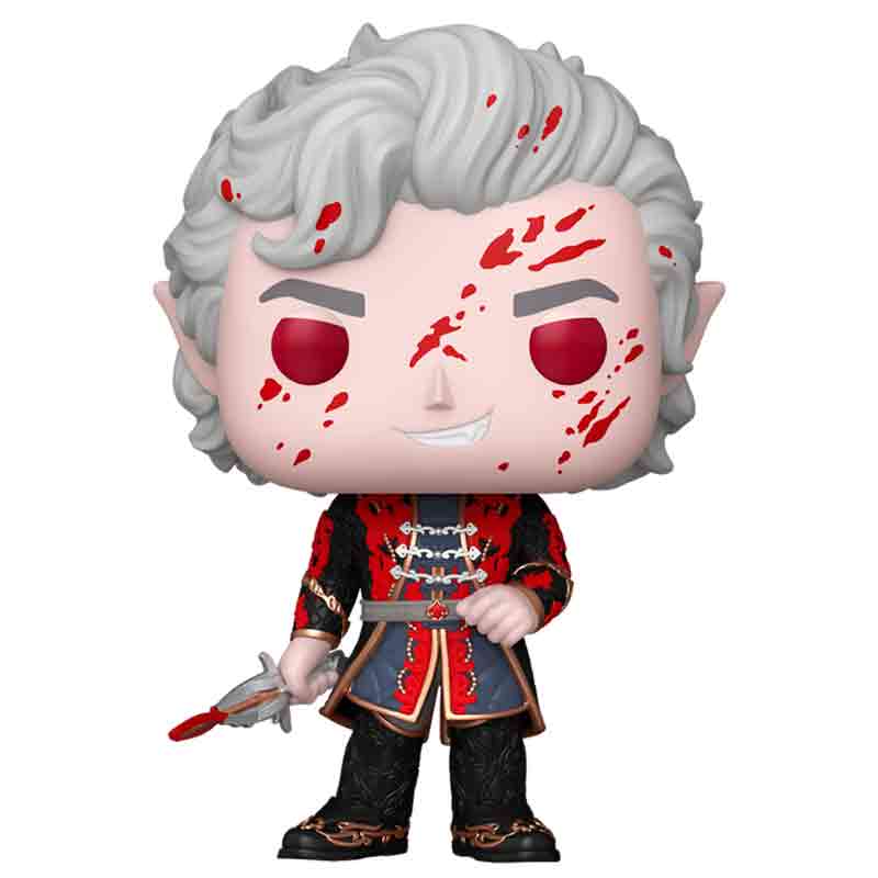 Foto de Funko Astarion (Bloody) Baldur's Gate 3 Games Funko Pop Exclusivo 1191 Dungeons and Dragons videojuego calabozos y dragones baldursgate picaro alto elfo engendro de vampiro ensangrentado - PREVENTA
