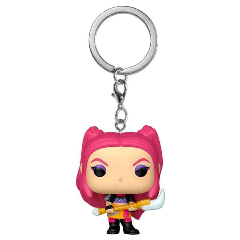 Foto de Funko Mira (Huntrix) Netflix K-Pop Demon Hunters Movie Funko Keychain Pop 00 Llavero Music Rocks Las Guerreras del KPOP Pelicula animada cazadores de demonios - PREVENTA