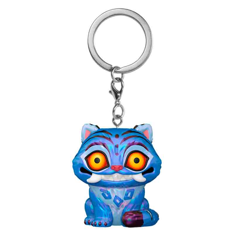 Foto de Funko Tiger (Derpy) Netflix K-Pop Demon Hunters Movie Funko Keychain Pop 00 llavero Music Rocks Las Guerreras del KPOP Pelicula animada cazadores de demonios brilla en la oscuridad - PREVENTA