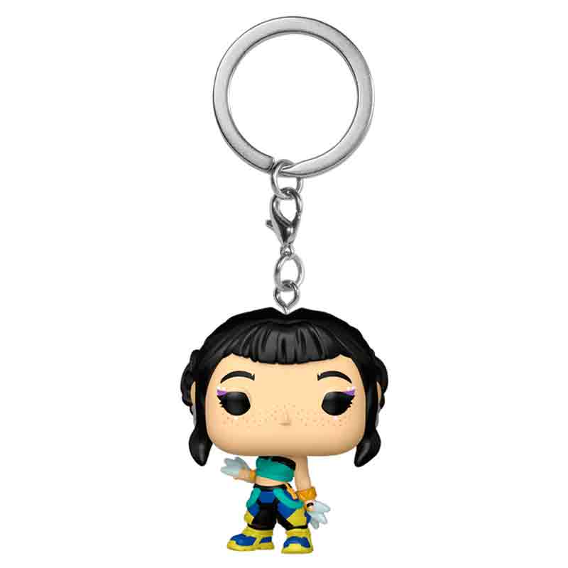 Foto de Funko Zoey (Huntrix) Netflix K-Pop Demon Hunters Movie Funko Keychain Pop 00 Llavero Music Rocks Las Guerreras del KPOP Pelicula animada cazadores de demonios - PREVENTA