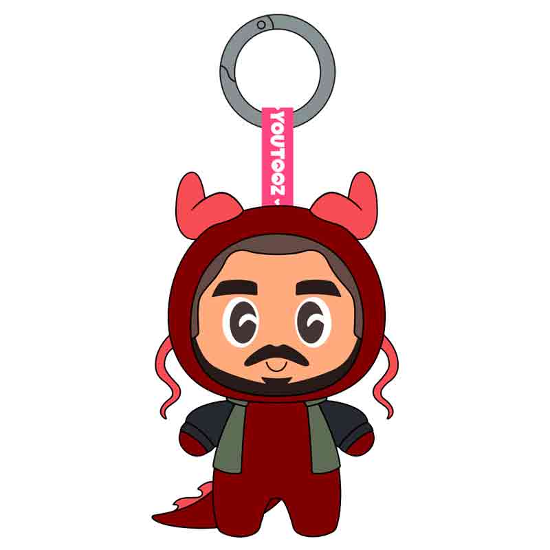 Foto de Plush Mike Shinoda Armstrong (All Rhythm) - Linkin Park Music Plush Series Colecction YouTooz Keychain Exclusive Limited Edition - Lalvero Peluche de Mike vocalista y rapero de LinkinPark Rocks chester bennington - PREVENTA