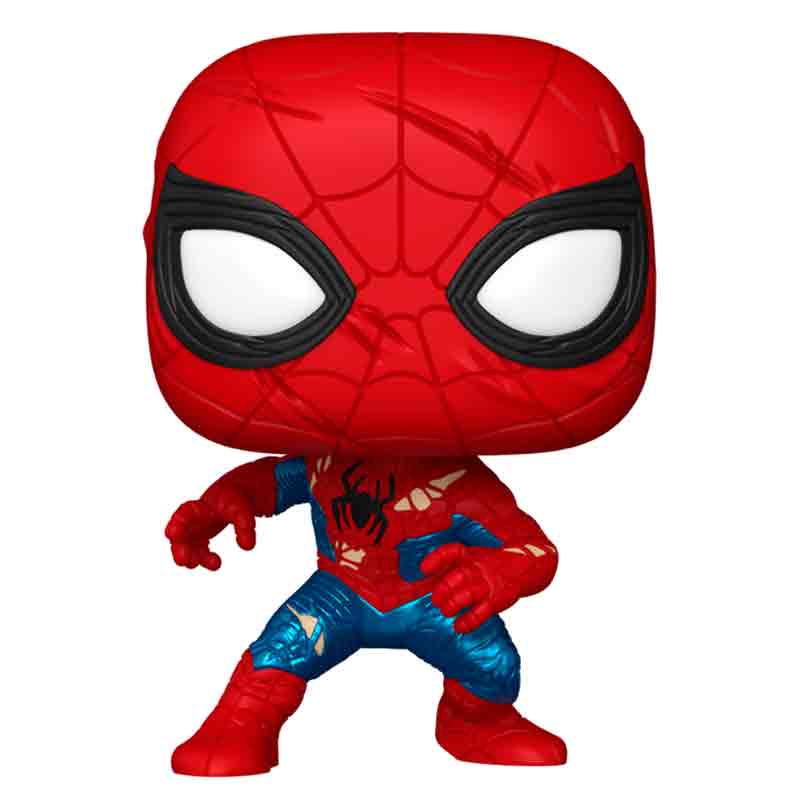 Foto de Funko Spiderman (No Way Home Suit) - Marvel Studios Spiderman Brand New Day Funko Pop 1587 Peter Parker Tom Holland saltando con telaraña spider-man un nuevo dia pelicula 2026 - PREVENTA