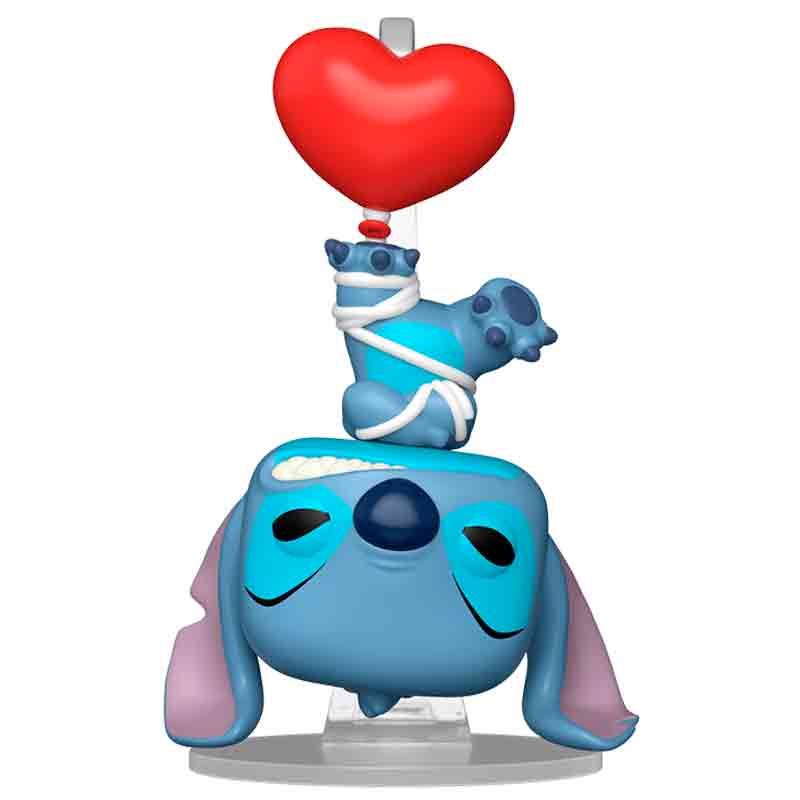 Foto de Funko Stitch with Balloon Disney Lilo and Stitch Movie Funko Pop Exclusivo 1709 Stitch experimento 626 pelicula animada con globo de corazon targetcon - PREVENTA