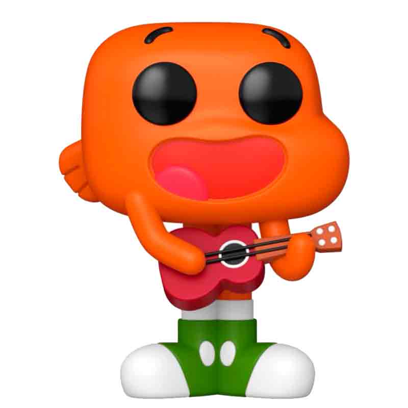 Foto de Funko Darwin Watterson - Cartoon Network The Amazing World of Gumball Tv Series Funko Pop 2303 el increible mundo de gumball serie animada pez naranja con patas hermano y amigo con guitara - PREVENTA
