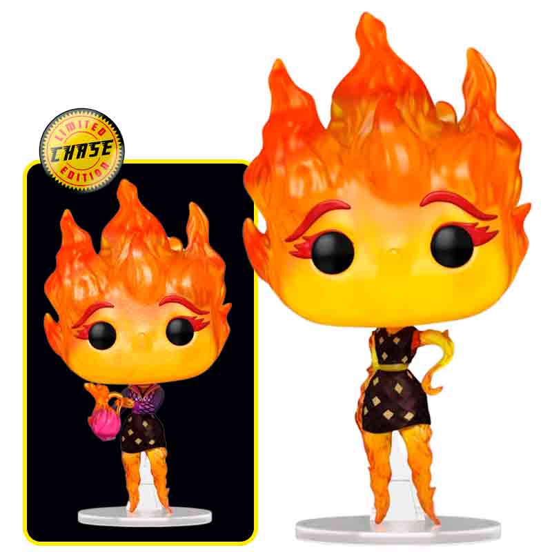 Foto de Funko Ember Lumen Ripple Disney Pixar Elemental Movie Funko Pop Exclusivo 1757 la chica de fuego elemental pelicula animada elementos 2023 - PREVENTA