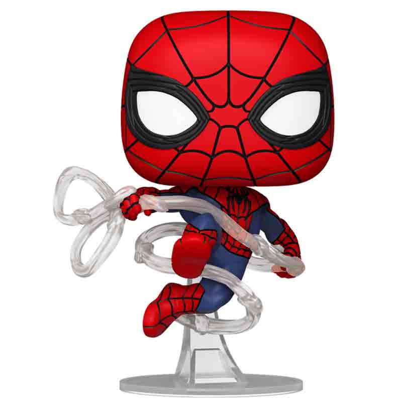 Foto de Funko Spiderman (Swinging) - Marvel Studios Spiderman Brand New Day Funko Pop 1586 Peter Parker Tom Holland saltando con telaraña spider-man un nuevo dia pelicula 2026 - PREVENTA