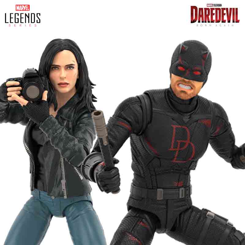 Foto de Figura Daredevil & Jessica Jones Hasbro Marvel Studios Marvel Legends 2-Pack Daredevil Born Again Series figura de accion articulable matt murdock bornagain serie jessica jones 2pack - PREVENTA