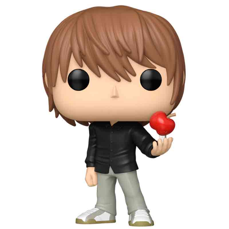 Foto de Funko Light Yagami with Apple (Kira) - Anime Death Note Funko Pop 2379 DeathNote saltando libreta de la muerte ryuk light con manzana - PREVENTA