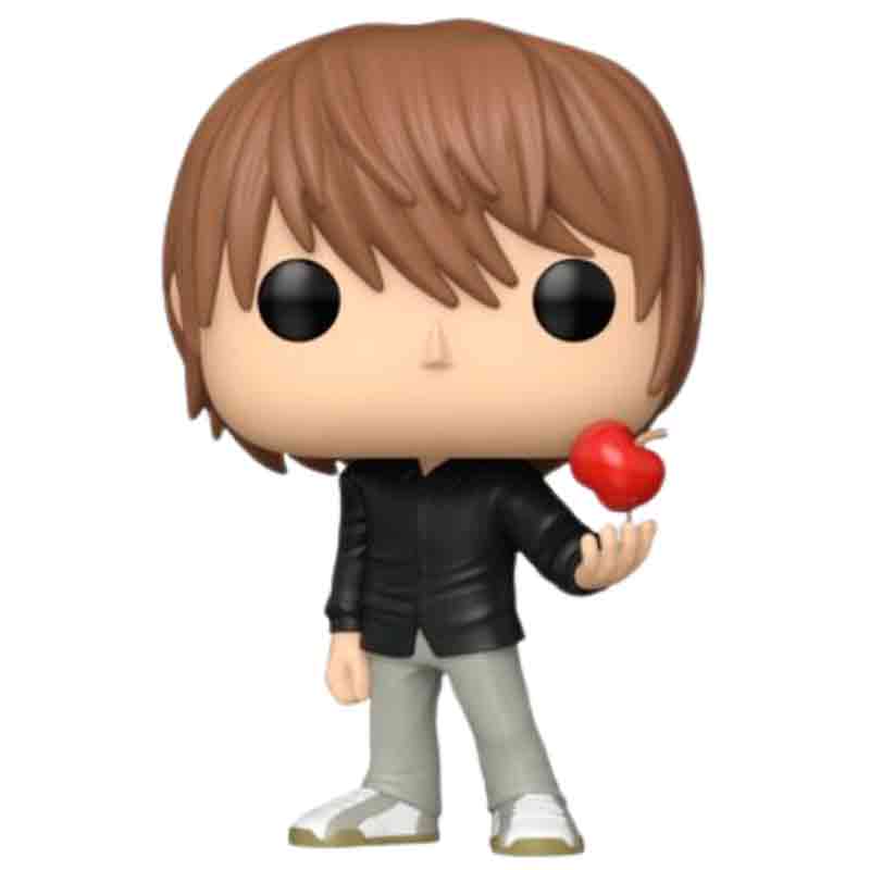 Foto de Funko Light Yagami with Apple (Kira) - Anime Death Note Funko Pop 2379 DeathNote saltando libreta de la muerte ryuk light con manzana - PREVENTA