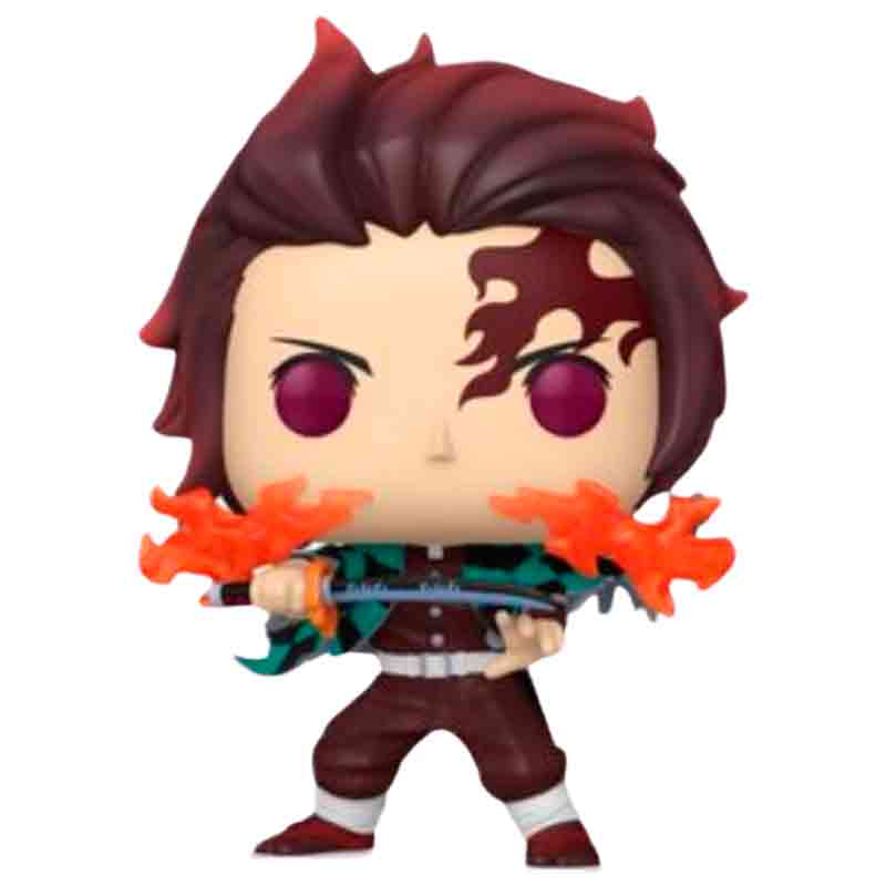 Foto de Funko Tanjiro Kamado (Hinokami Kagura) - Anime Kimetsu No Yaiba Demon Slayer Funko Pop 2501 DemonSlayer respiracion del sol Danza del Dios del Fuego Cazador de Demonios arco el castillo infinito - PREVENTA