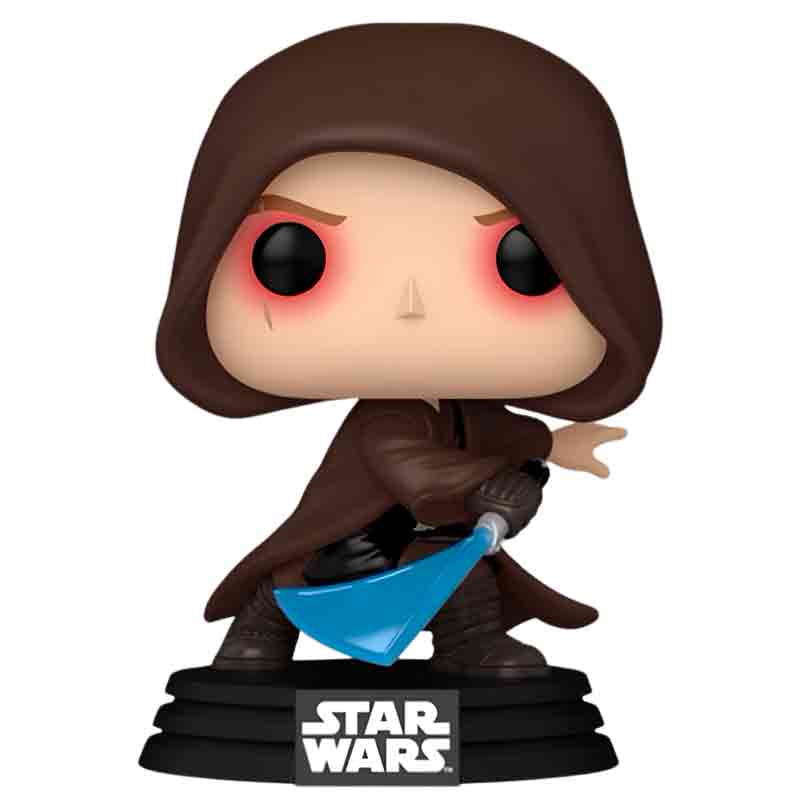 Foto de Funko Anakin Skywalker with Lightsaber (Unarmored) Star Wars Movies Funko Pop 866 StarWars darthvader la guerra de las galaxias con sable de luz azul jedi sith lado oscuro con capucha - PREVENTA