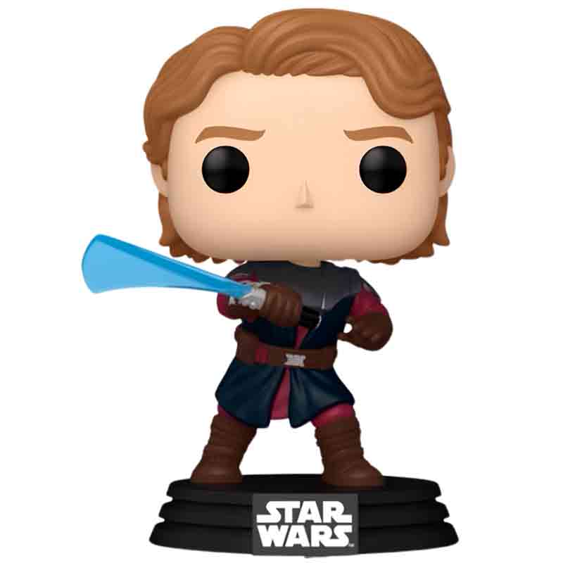 Foto de Funko Anakin Skywalker with Lightsaber (Jedi General) Star Wars Movies Funko Pop 865 StarWars darthvader la guerra de las galaxias con sable de luz azul jedi - PREVENTA