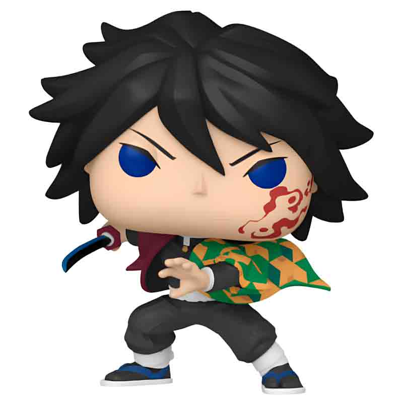 Foto de Funko Giyu Tomioka (Marca de Cazador de Demonios) - Anime Kimetsu No Yaiba Demon Slayer Funko Pop 2503 DemonSlayer Pilar del agua hashira Cazadora de Demonios arco el castillo infinito - PREVENTA