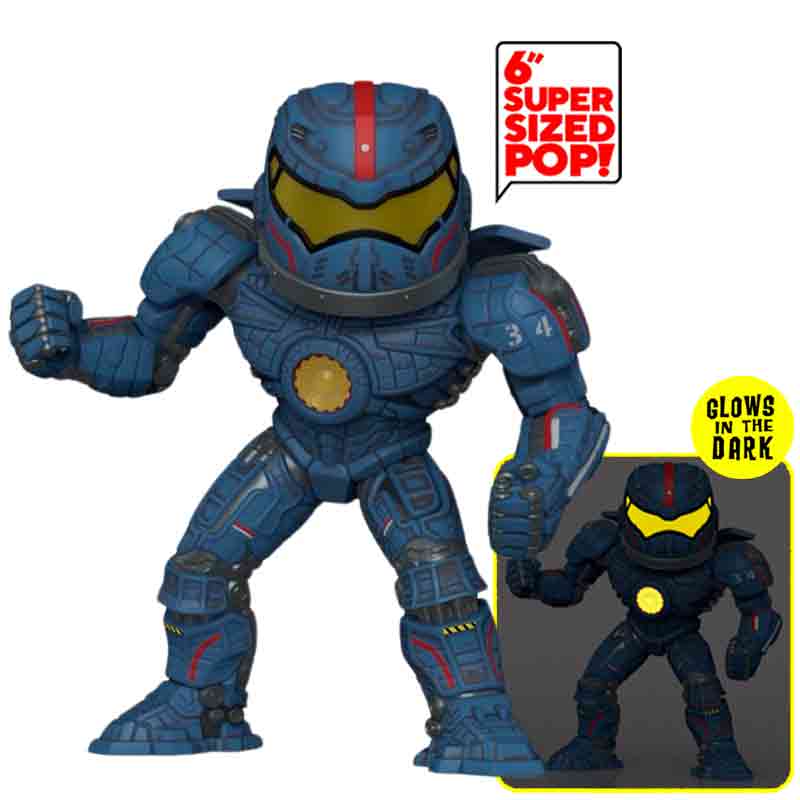 Foto de Funko Gypsy Danger - Pacific Rim Funko Super Sized Pop Glow in the Dark 2103 titanes del pacifico pelicula 2013 pacificrim  kauiju y jaeger protagonista de 6 pulgadas que brilla en la oscuridad - PREVENTA