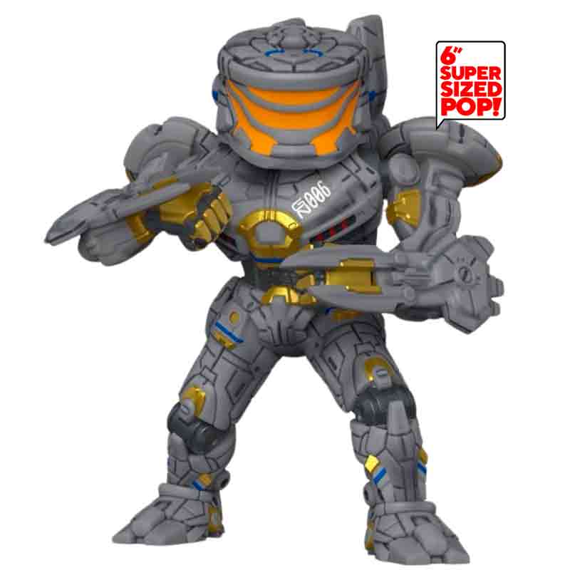 Foto de Funko Striker Eureka - Pacific Rim Funko Super Sized Pop 2104 titanes del pacifico pelicula 2013 pacificrim  kauiju y jaeger australiano de quinta generacion de 6 pulgadas - PREVENTA