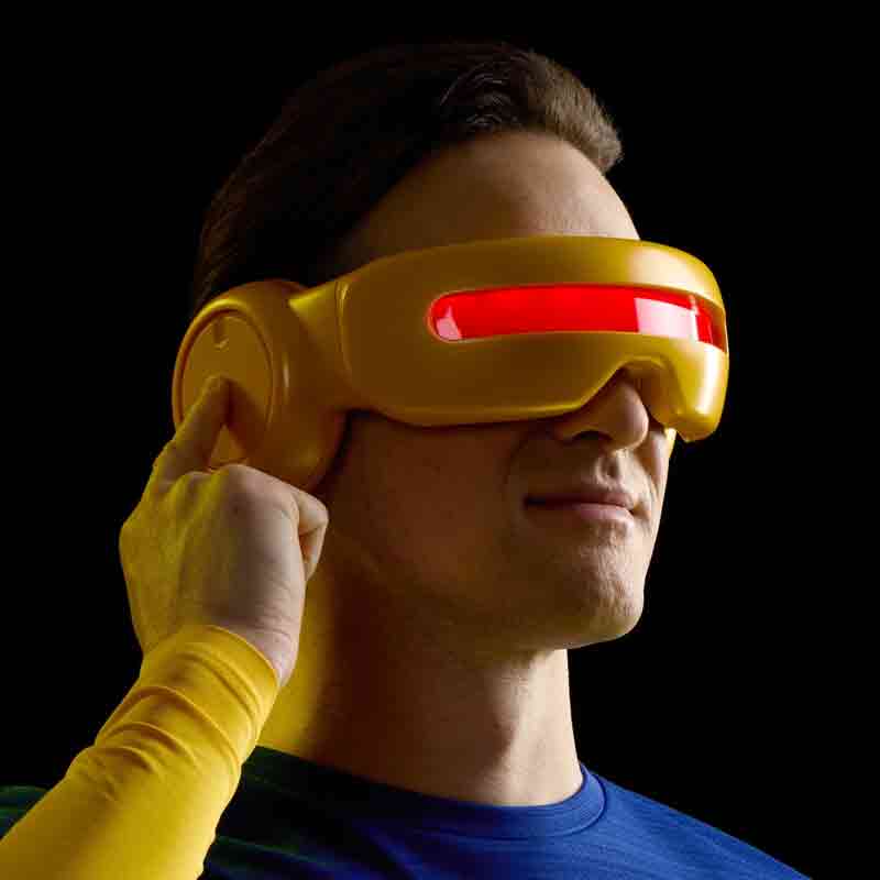 Foto de Visera Cyclops (Escala 1:1) Hasbro Marvel Legends Series X-Men 97 Premium Roleplay visor xmen ciclope con luz led - PREVENTA